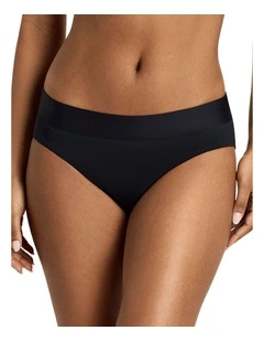 Beach Club Classic Banded Waist Hipster Bikini Bottom