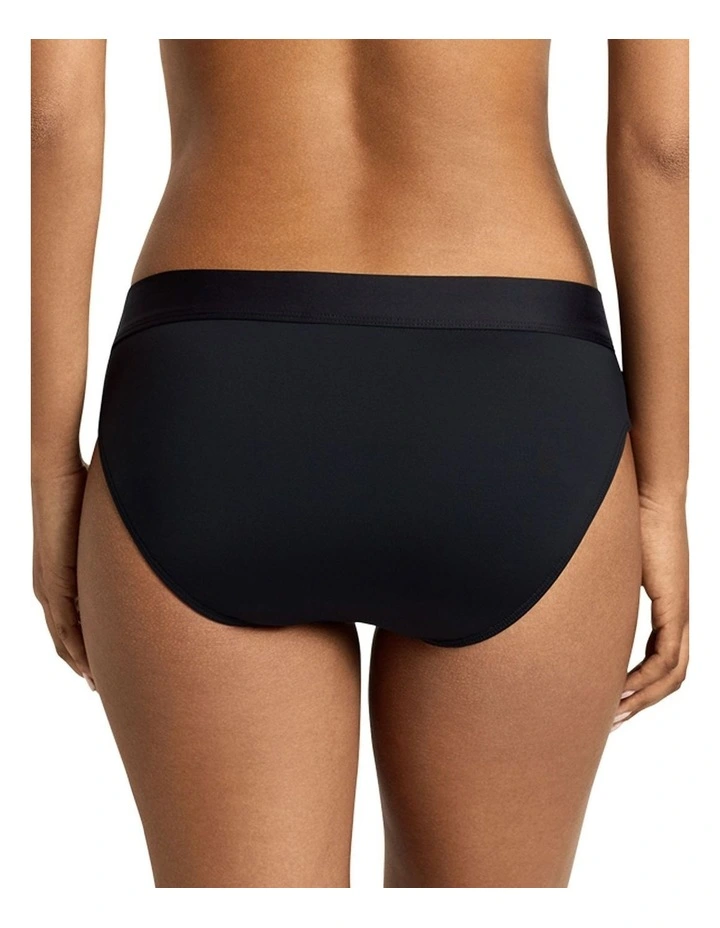 Beach Club Classic Banded Waist Hipster Bikini Bottom image 2
