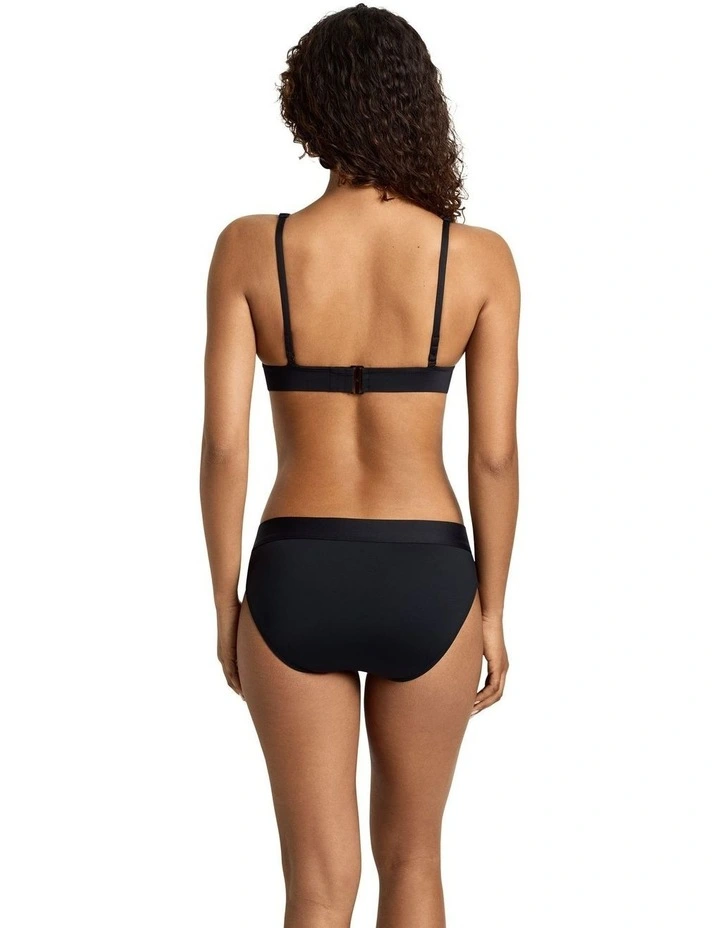 Beach Club Classic Banded Waist Hipster Bikini Bottom image 6