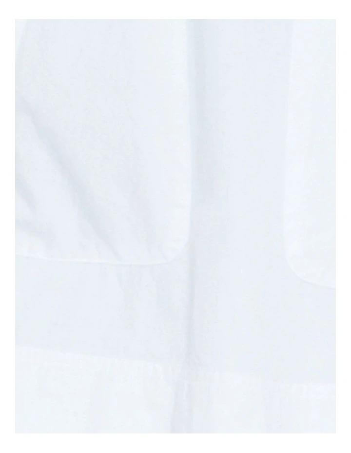 Cotton Tunic Style Mini Beach Dress Cover Up image 7