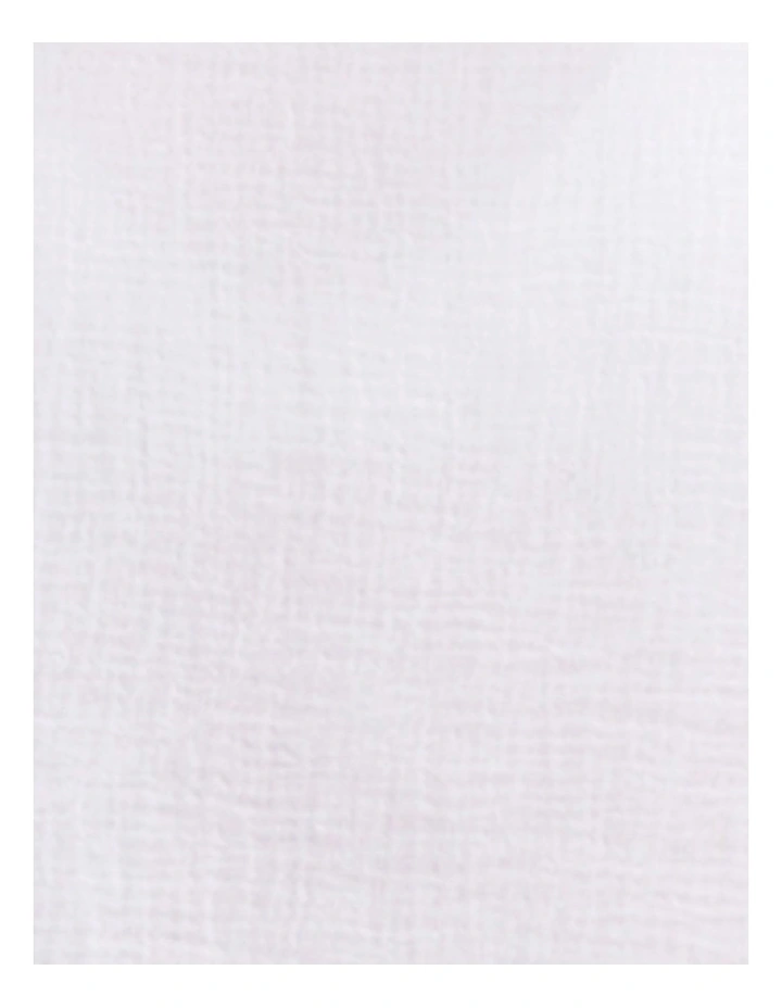 Cotton Gauze Sleeveless Top & Pants Beachwear Set image 6