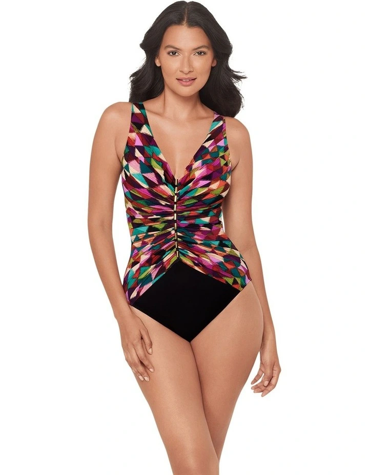 Farfalle Charmer V Neck Tummy Control Swimsuit image 5