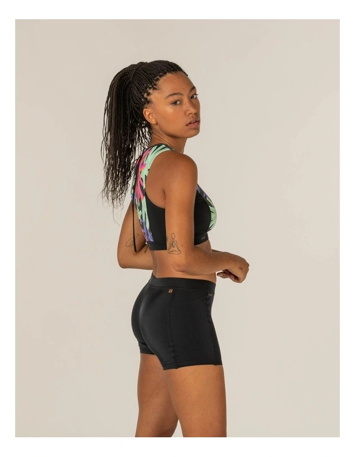 WOMENS CROP TOP CARLA HAWAII WITH BACK ZIP AND HYDROPHOBIC REMOVABLE CUPS image 5