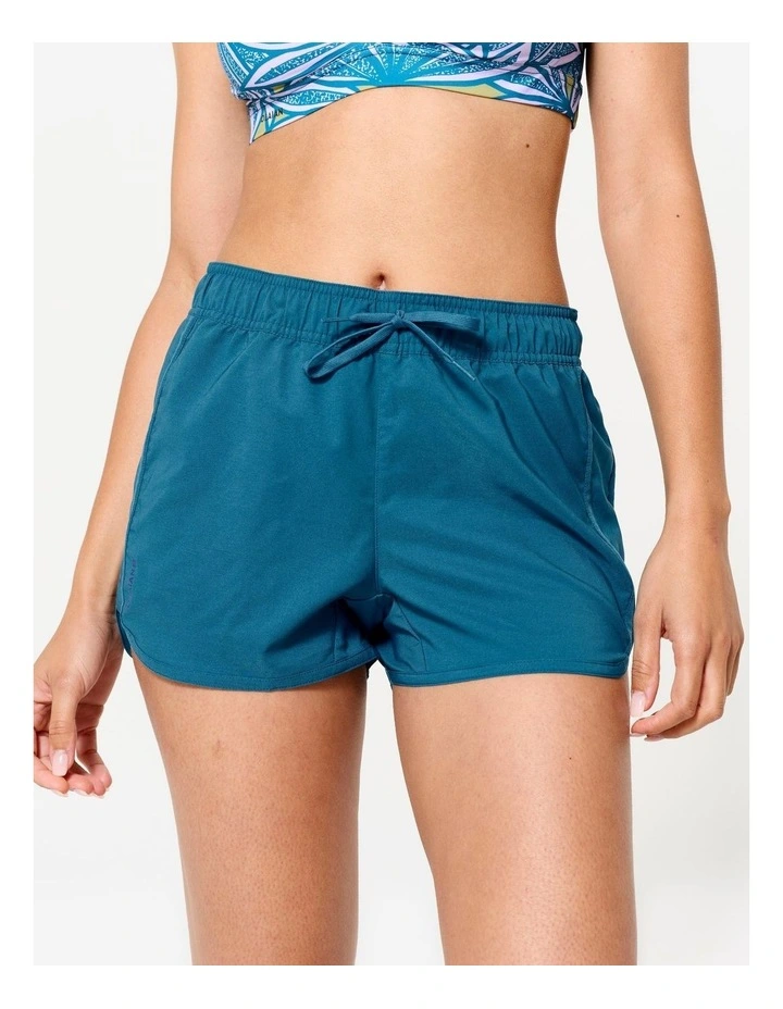 Decathlon - Womens surfing swim shorts - Tini petrol blue image 1