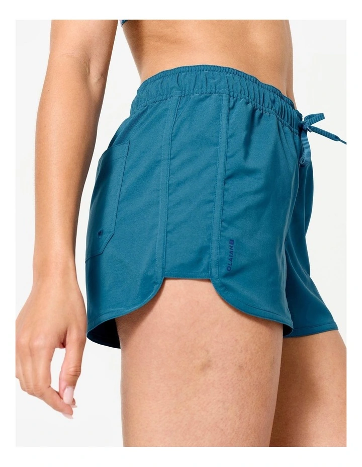 Decathlon - Womens surfing swim shorts - Tini petrol blue image 3