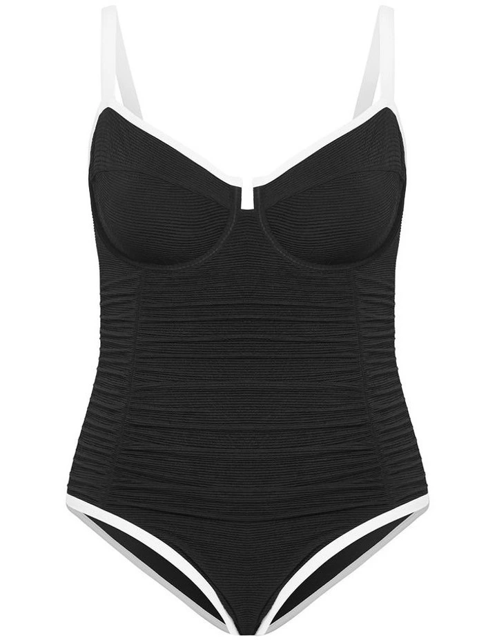Plus Size Antigua Underwire 1 Piece in black image 3