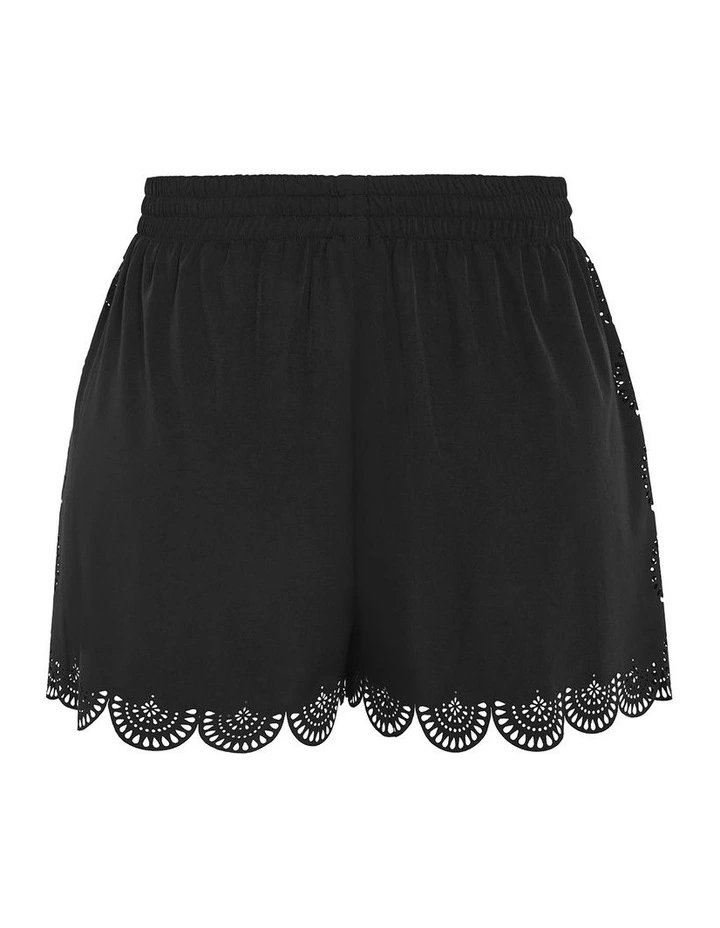Plus Size Alicante Boardshort  in black image 4