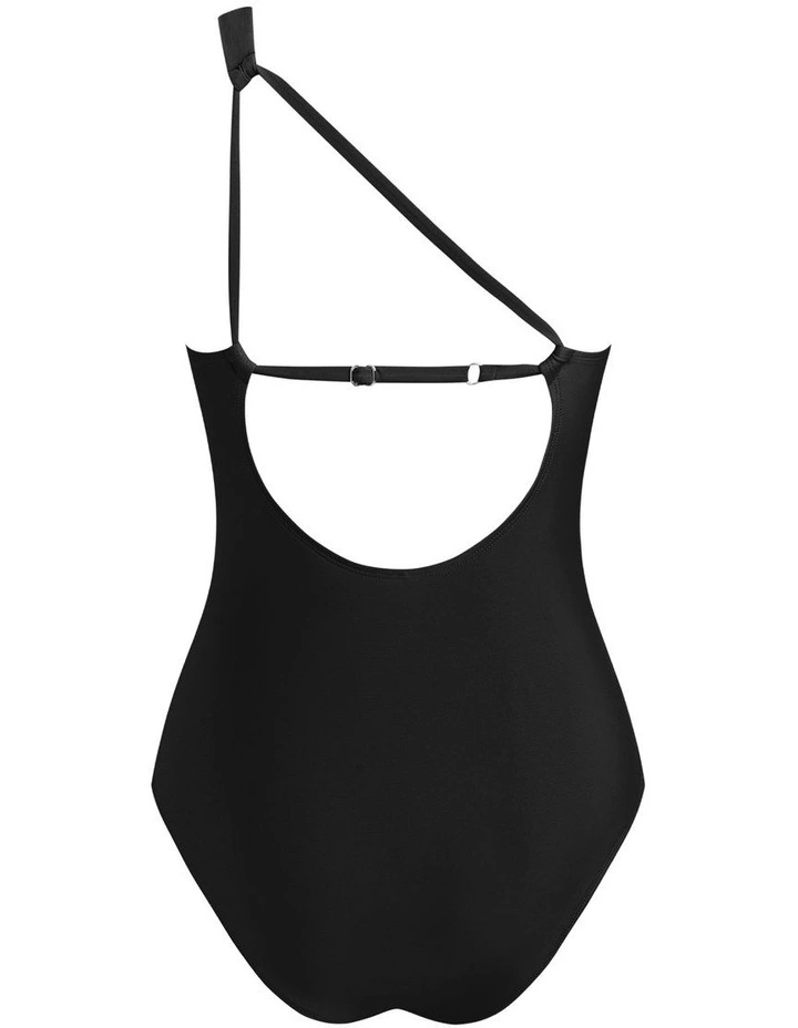 One Shoulder Cut-Out One Piece Swimsuit image 5
