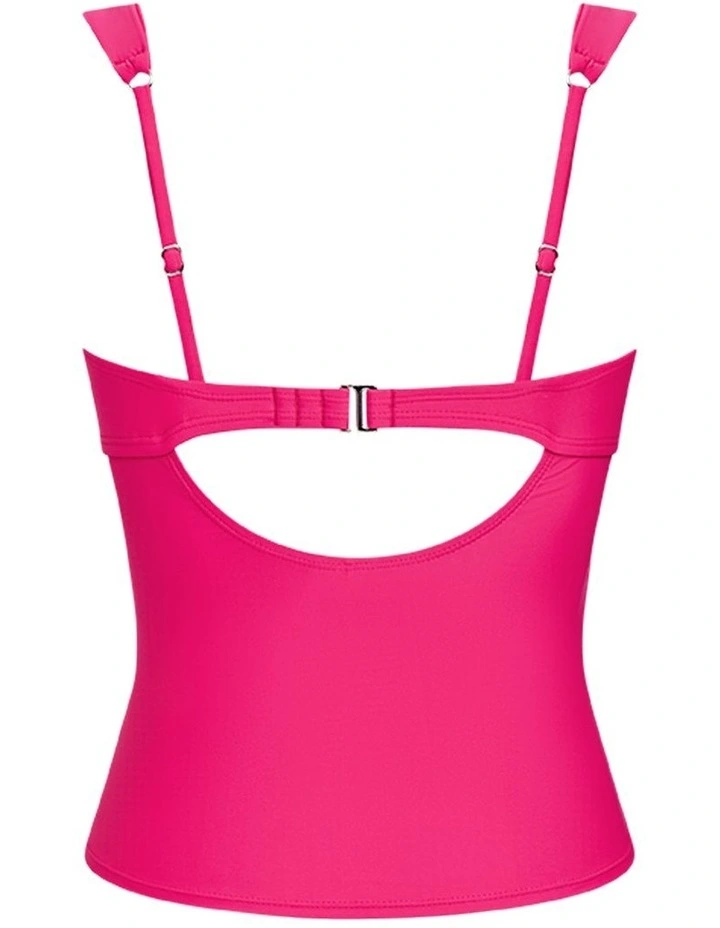Elegant Ruched Tankini Top image 6