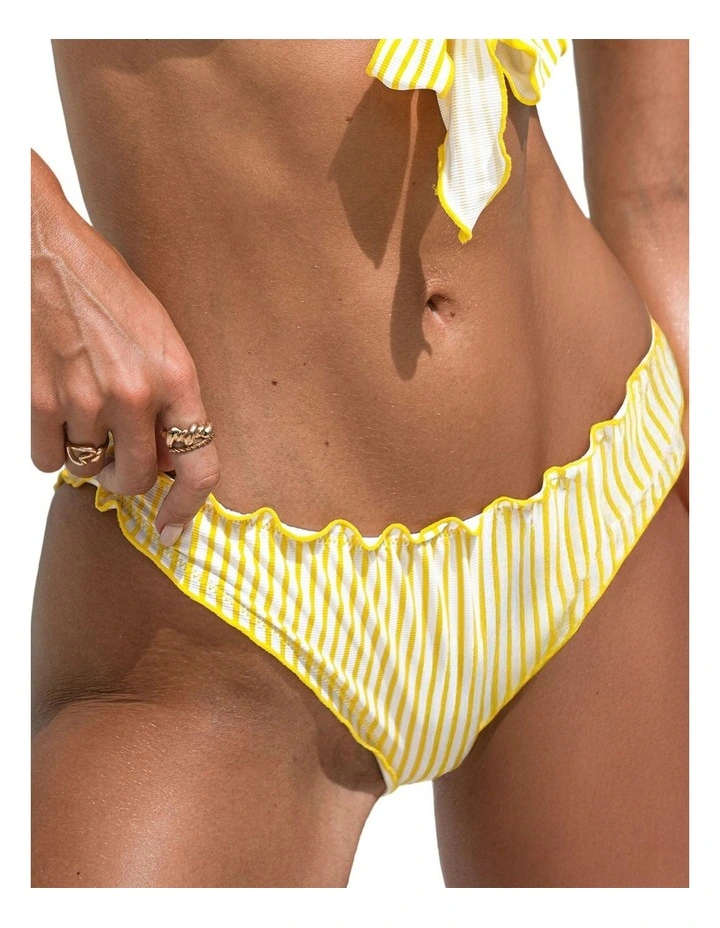 Ruffle Trim Low Rise Cheeky Bottom image 3