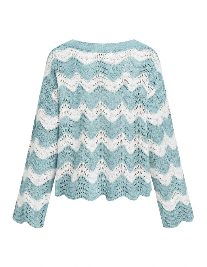 Open Stitch Crochet Beach Cover Up Top image 5