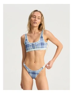 Off Duty Swim Top in Madras