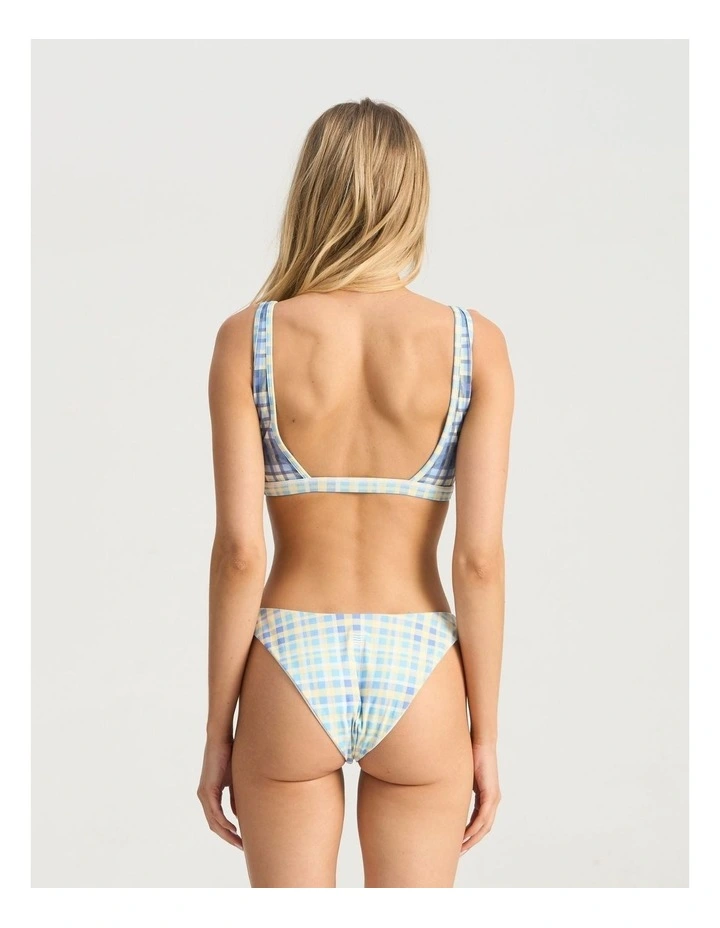 Off Duty Swim Top in Madras image 4