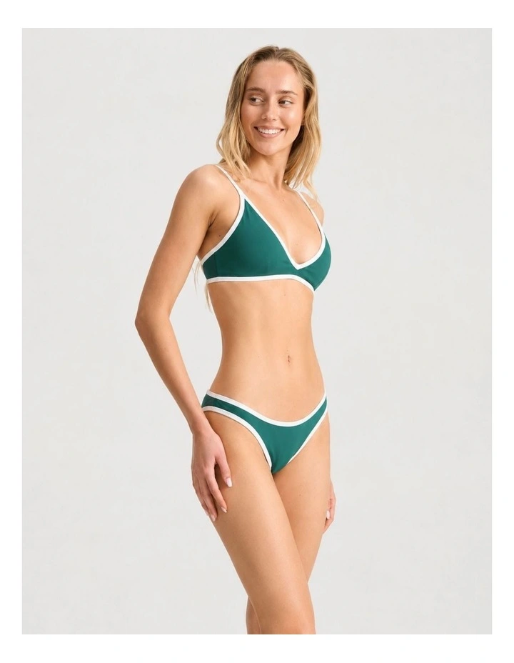Dune Swim Top in Green Multi image 2