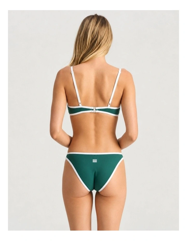 Dune Swim Top in Green Multi image 3
