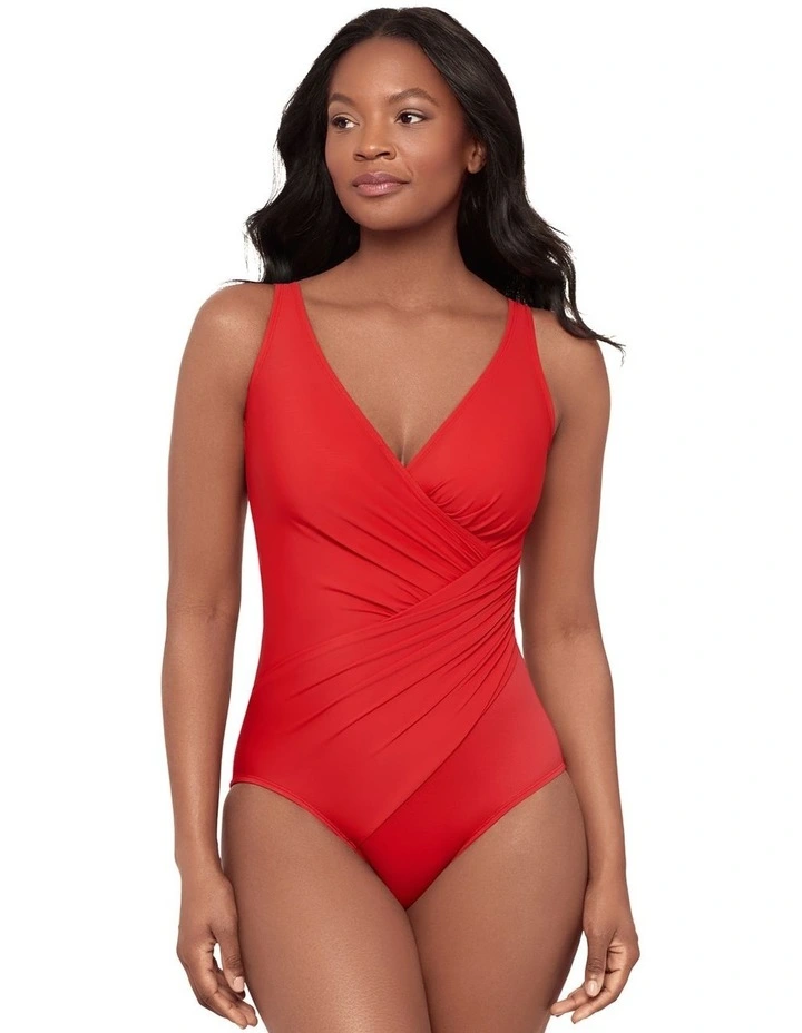 Must Haves Oceanus Underwire Shaping Swimsuit E-Cup image 1