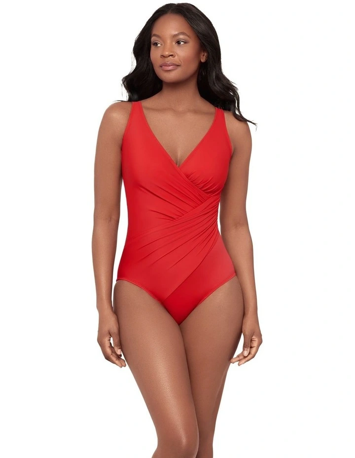 Must Haves Oceanus Underwire Shaping Swimsuit E-Cup image 4