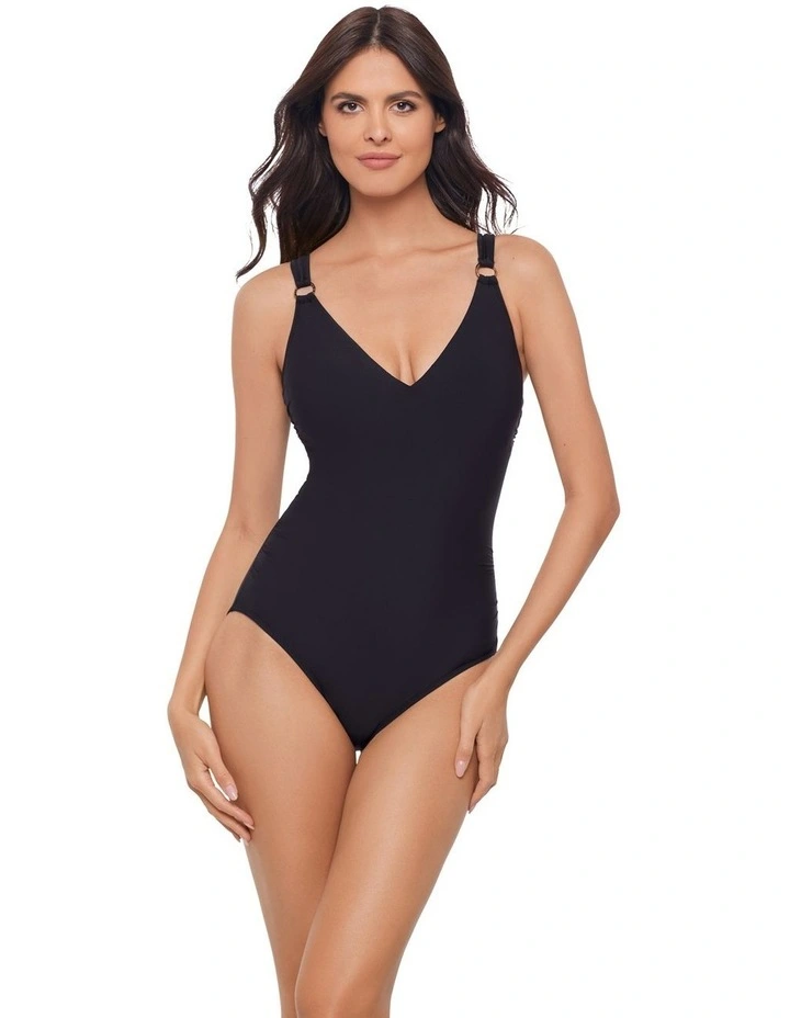 Dakota V Neck Open Back One Piece Swimsuit image 5