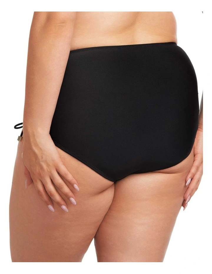 Majtki Adjustable Side High Waist Bikini Bottom image 3