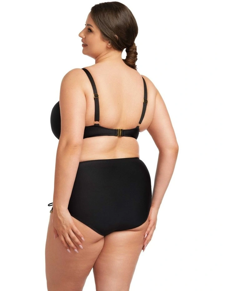 Majtki Adjustable Side High Waist Bikini Bottom image 4
