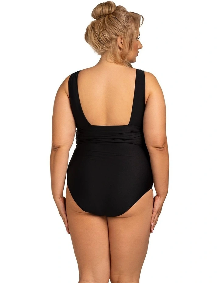 Milano Plunge Full Bust One Piece Swimsuit image 3
