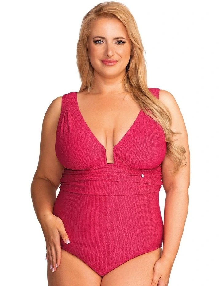 Milos Plunge Full Bust One Piece Swimsuit image 2