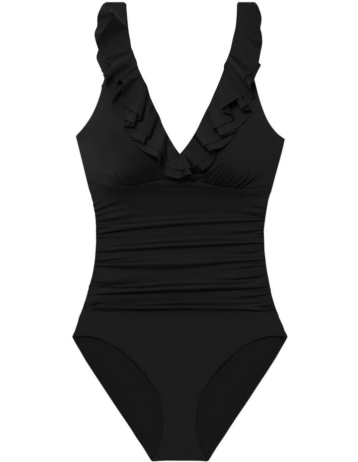 Beach Club Ruffle-Trim Padded Underwired One-Piece Swimsuit image 5