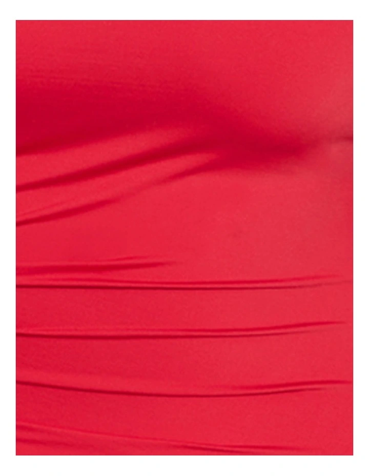 Double Strap Padded One-Shoulder One-Piece Swimsuit image 6