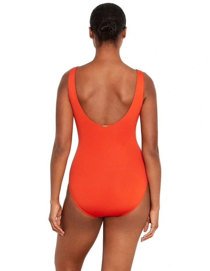 Beach Club Ruffle-Trim Padded Underwired One-Piece Swimsuit image 2