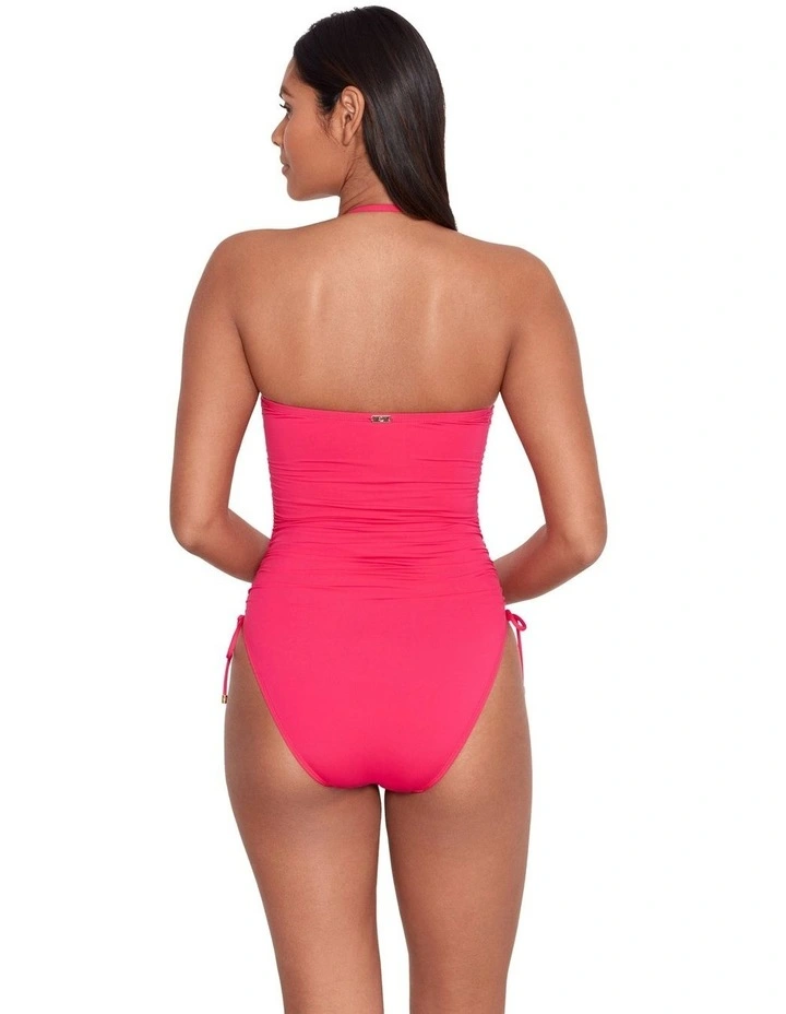 Beach Club Solids Halter or Strapless Bandeau Swimsuit image 2