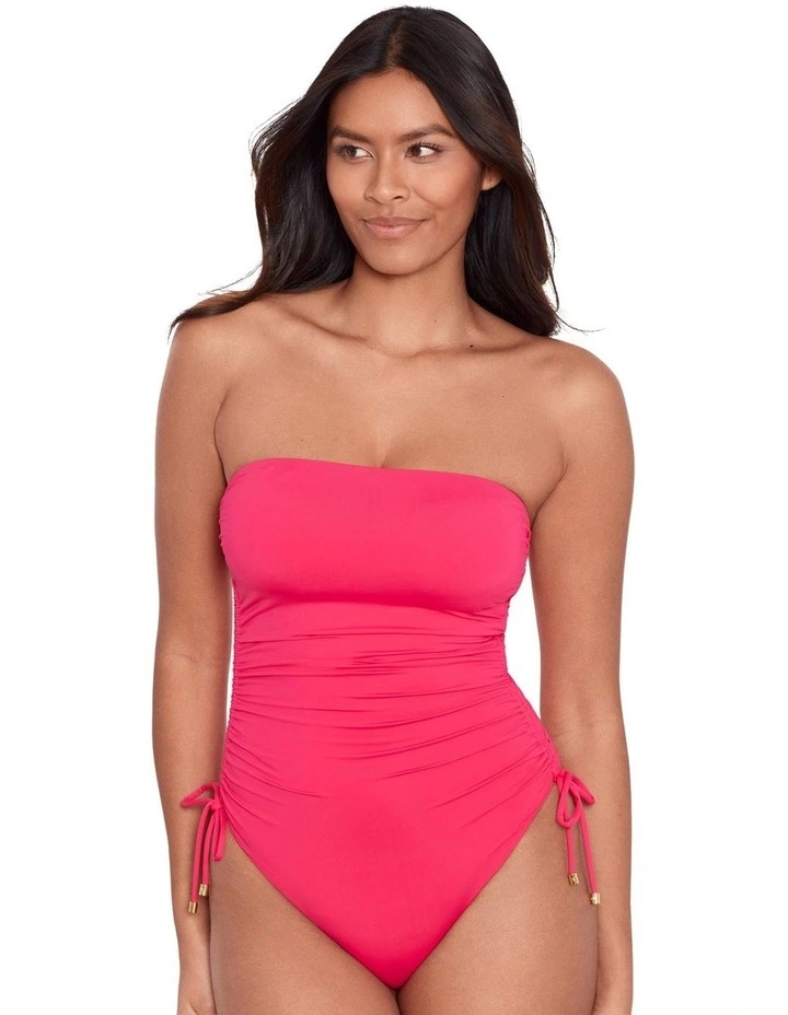 Beach Club Solids Halter or Strapless Bandeau Swimsuit image 4