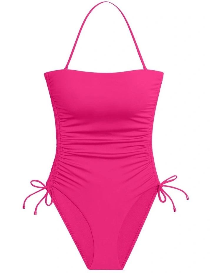 Beach Club Solids Halter or Strapless Bandeau Swimsuit image 5