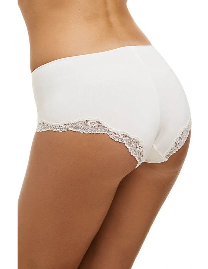 Classic Lace Brief in Ivory image 3