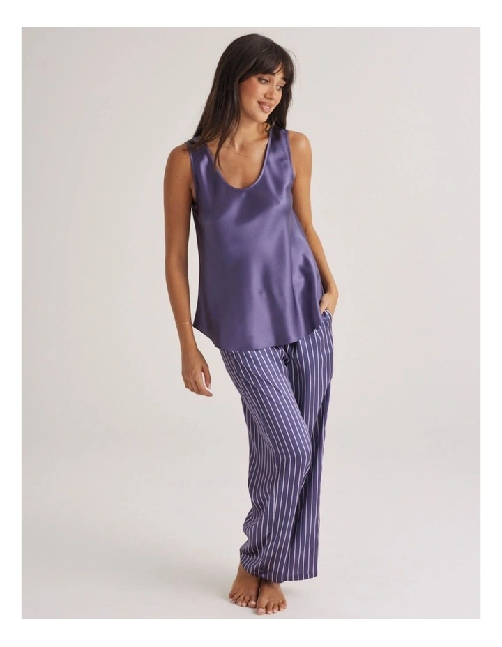 Silk Mono Silk Camisole in Blue Manor image 2