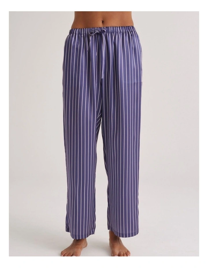 Pure Silk Pants in Manor Stripe image 1
