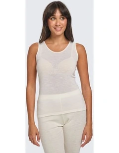100% Pure Merino Wool Vest in Beige