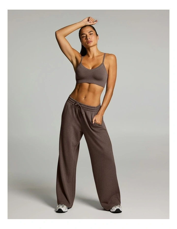 Seamless Sports Bra Milk Choc image 5