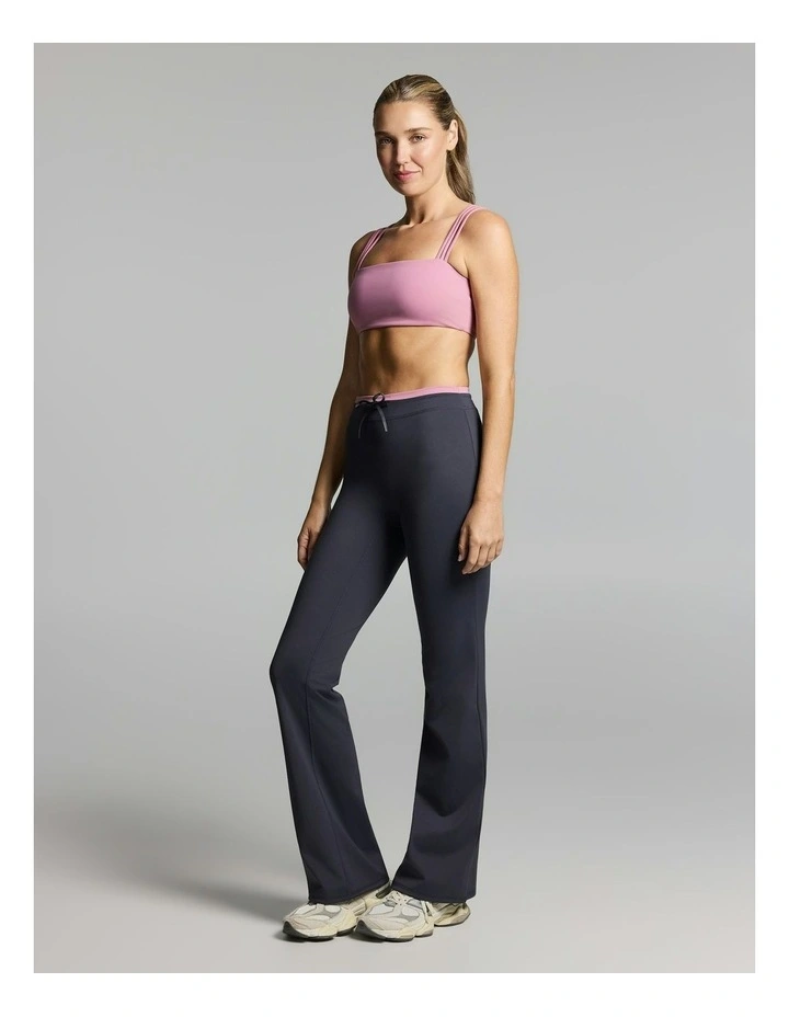 Strappy Bandeau Sports Bra Dusty Pink image 5