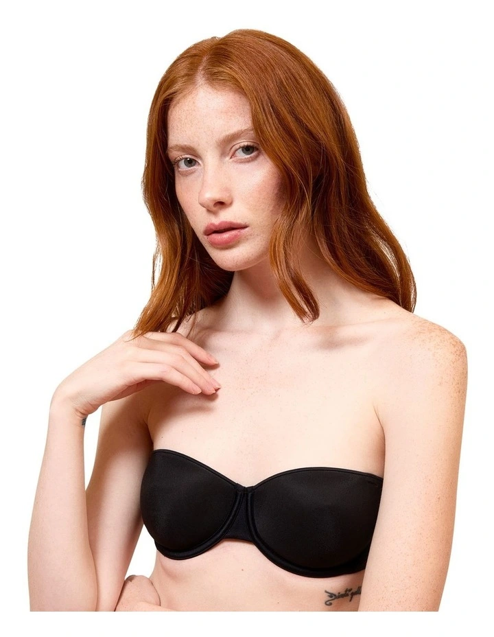 Bianca Wired Padded Bandeau Strapless Bra image 1