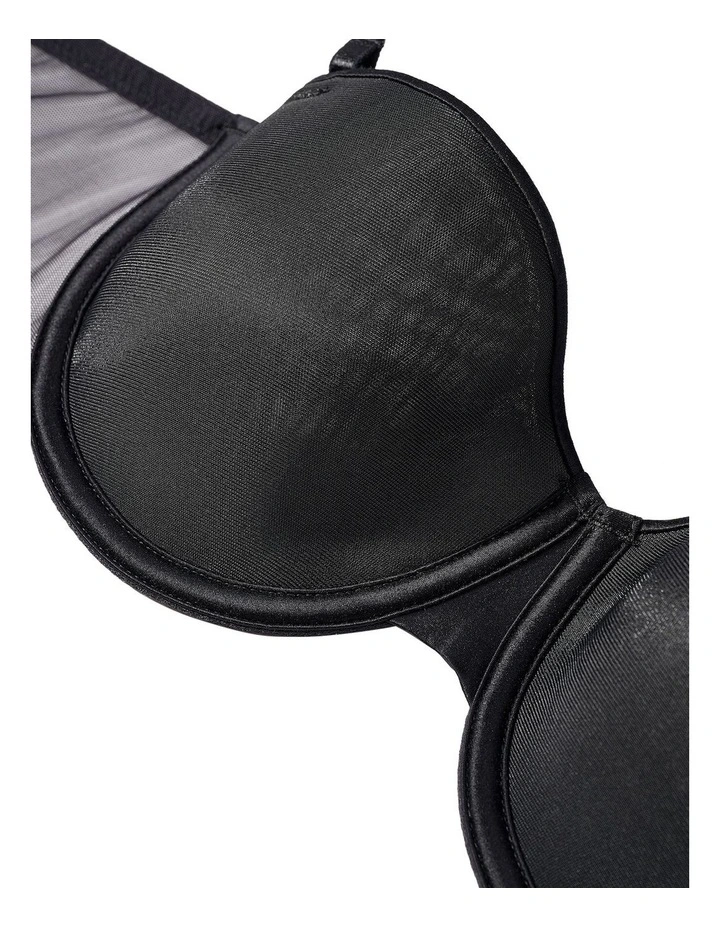 Bianca Wired Padded Bandeau Strapless Bra image 5