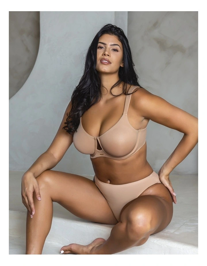Emily Wired Unpadded Seamless T-Shirt Bra image 3