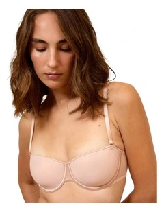 Bianca Wired Padded Bandeau Strapless Bra