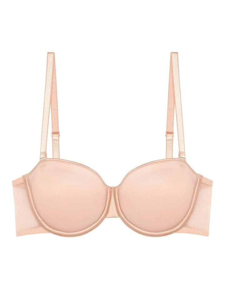 Bianca Wired Padded Bandeau Strapless Bra image 6