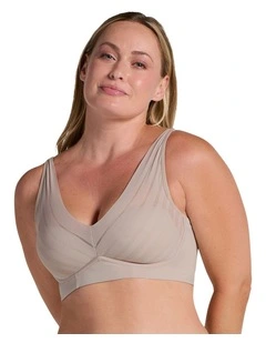 Daily Side & Back Smoothing V Neck Wirefree Bra