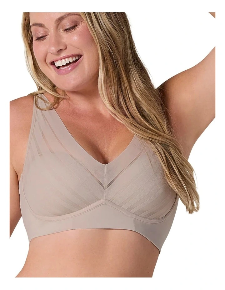 Daily Side & Back Smoothing V Neck Wirefree Bra image 6