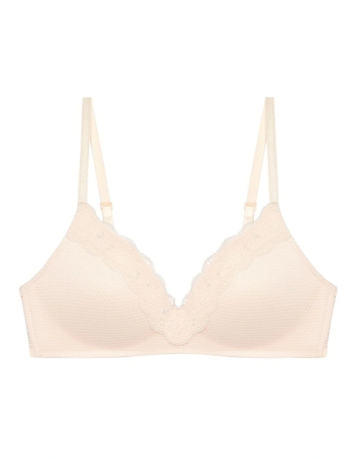 Brooklyn Lace Trim V-Neck Wireless Padded Bralette image 6