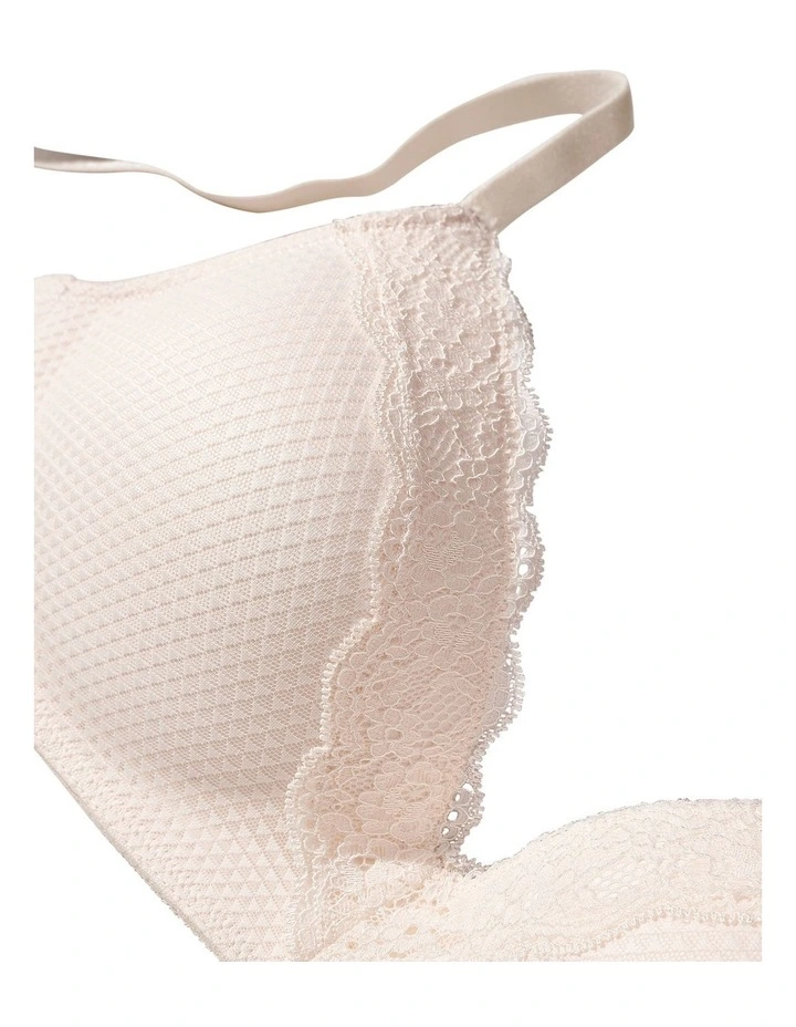 Brooklyn Lace Trim V-Neck Wireless Padded Bralette image 7