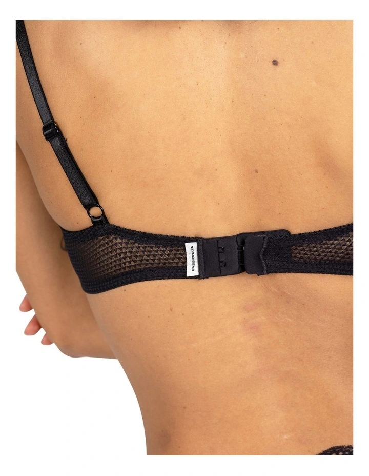 Brooklyn Lace Trim V-Neck Wireless Padded Bralette image 4