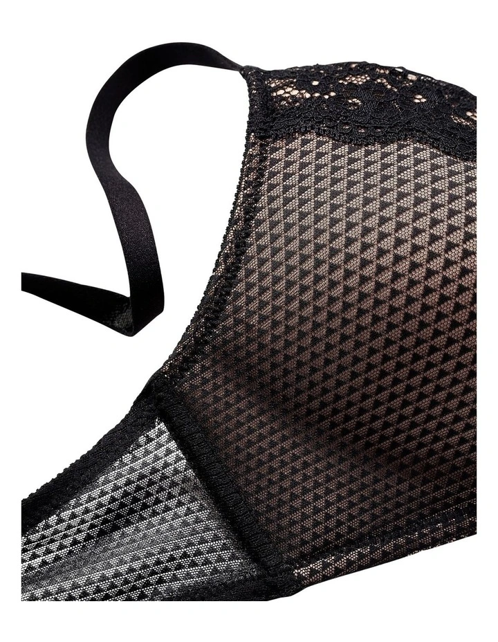 Brooklyn Lace Trim V-Neck Wireless Padded Bralette image 6