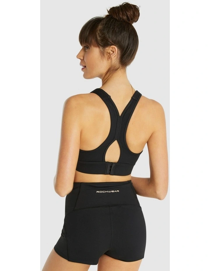 Speed High Impact Sports Bra Black image 2